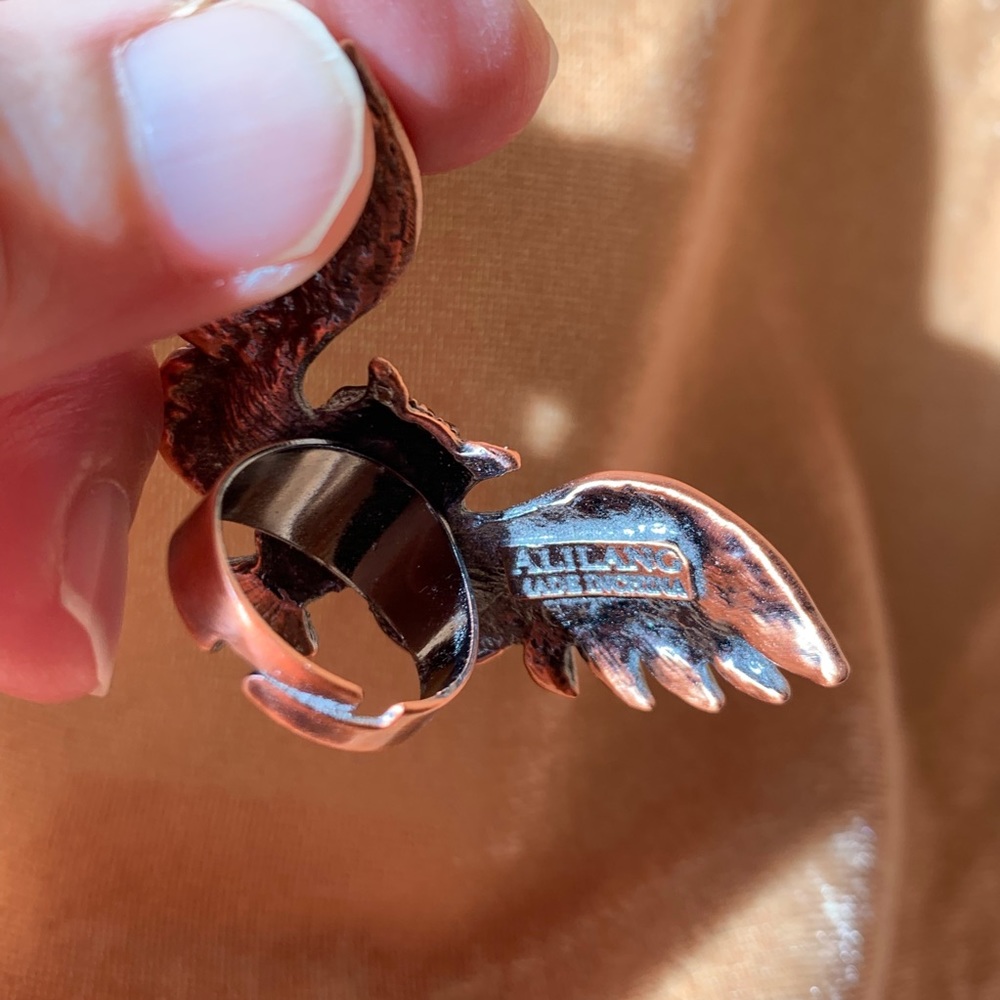 Owl ring - Picture 4 of 5
